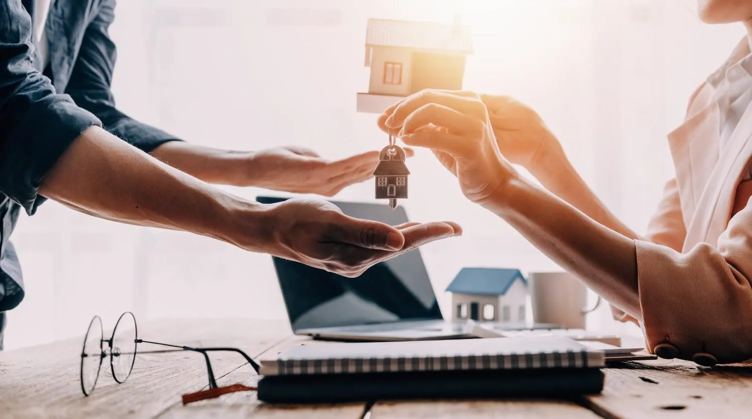 Homeowner reviewing a cash offer